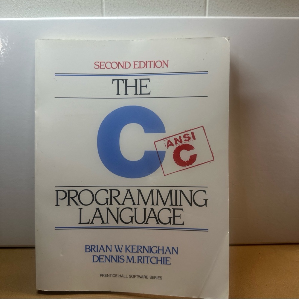 The C Programming Language Book by Brian Jernigan and  Dennis Ritchie